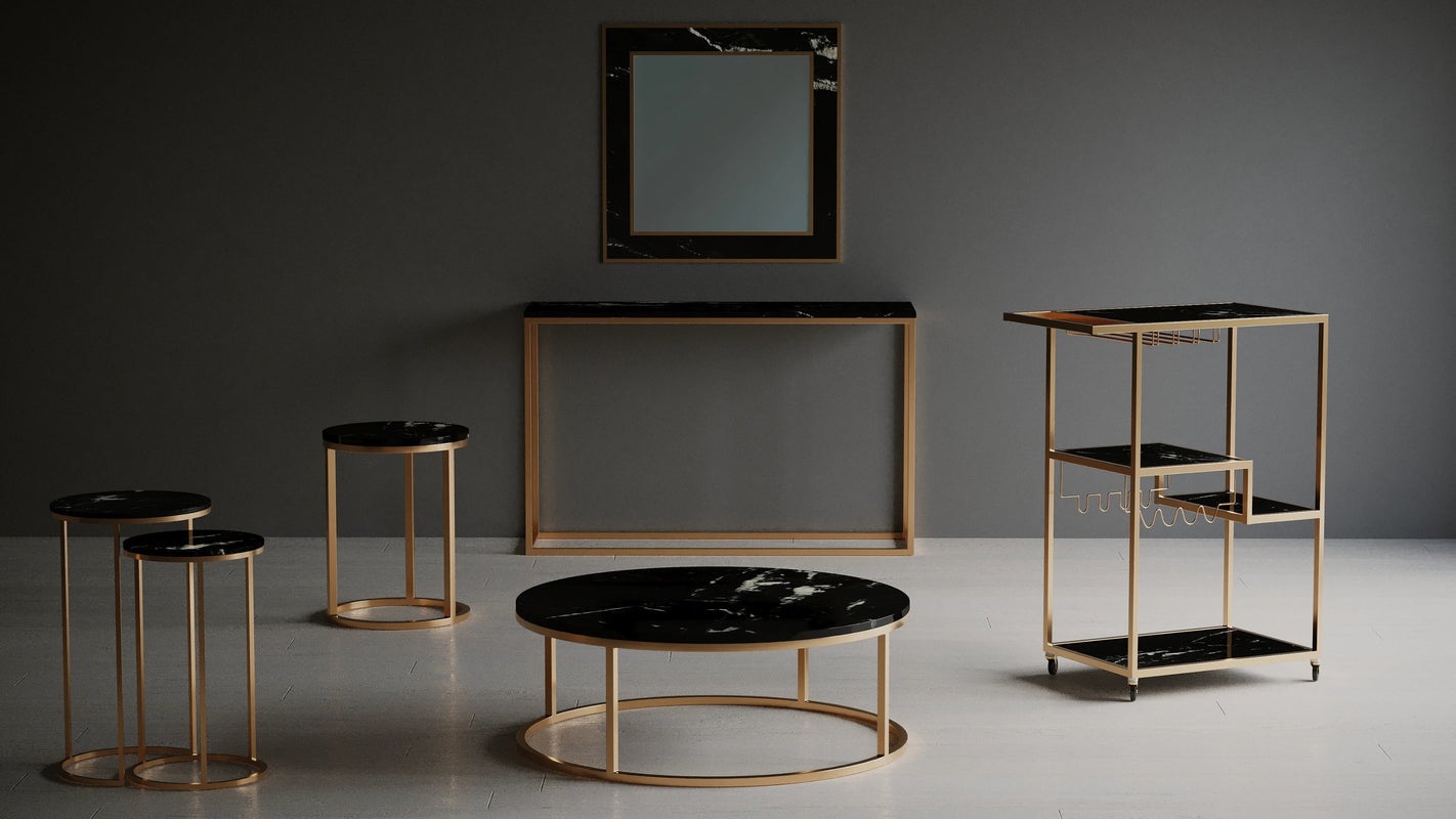 Black Marble Furniture