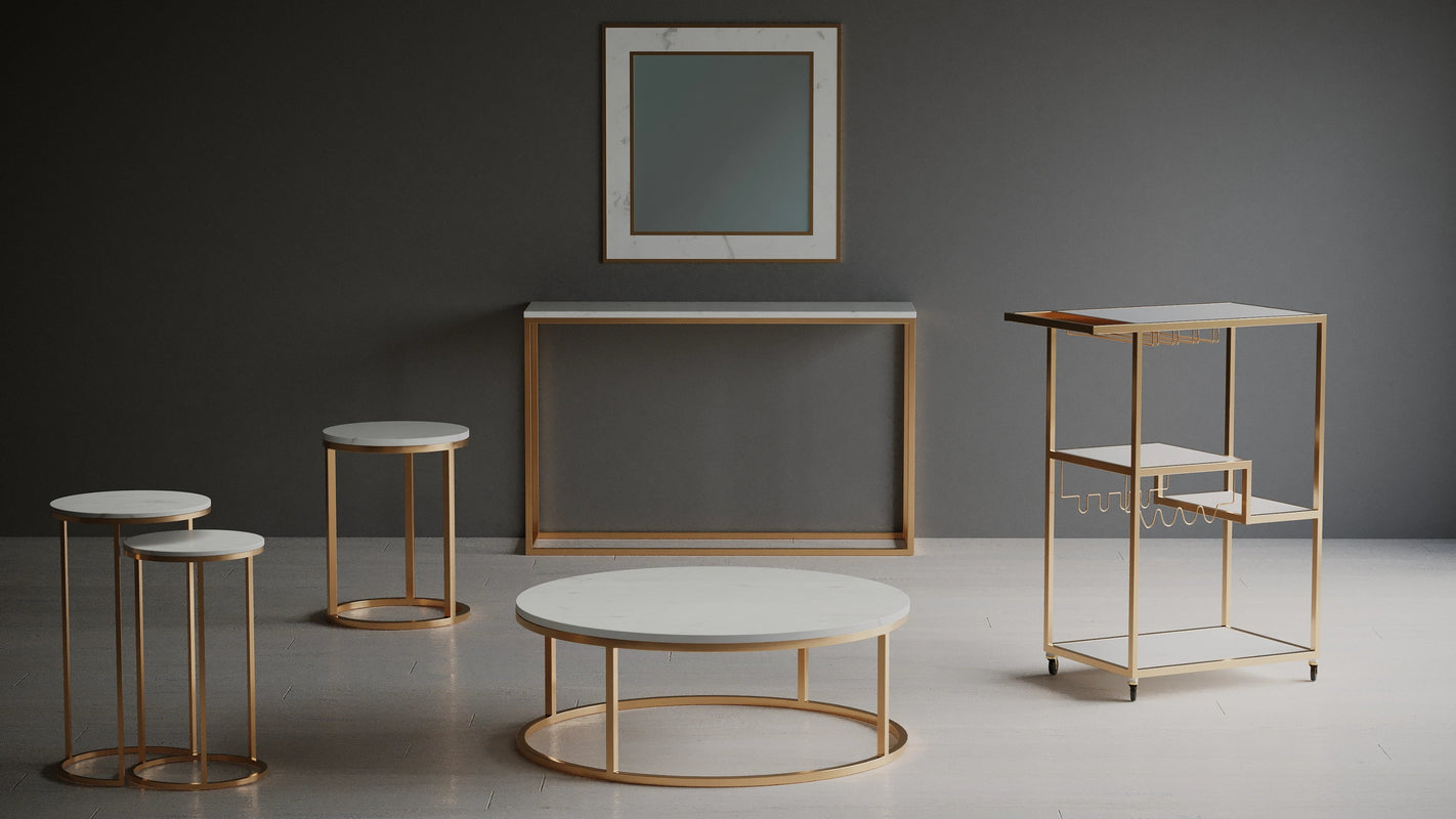 White Marble Furniture