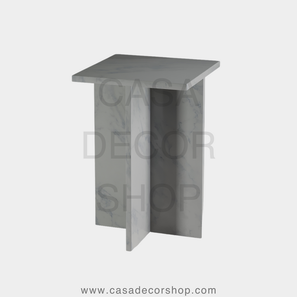 Single Marble Side Table Style-4
