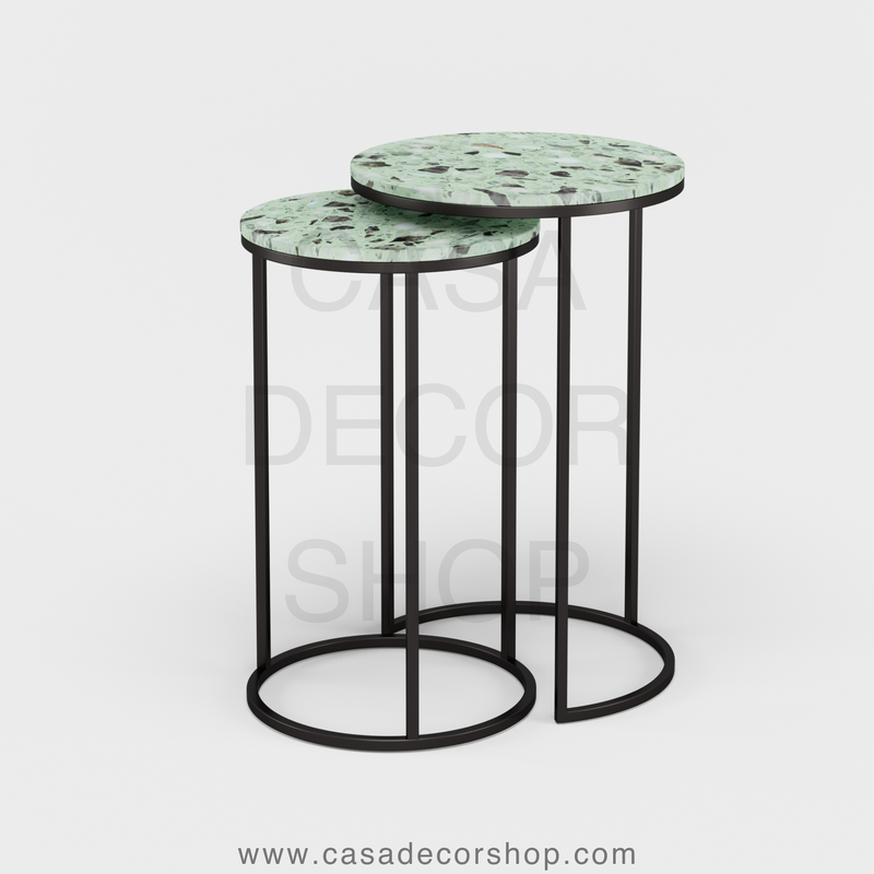 Terrazzo Nested Side Table