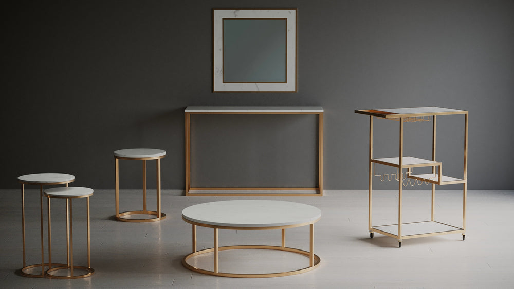 White Marble Furniture