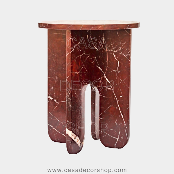Crimson Arch Side Table