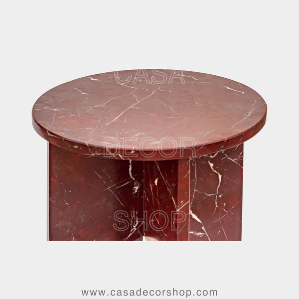Crimson Arch Side Table