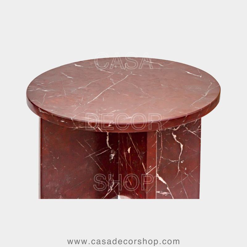 Crimson Arch Side Table