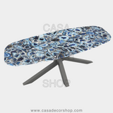 Blue Agate Dining Table