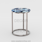 Blue Agate Side Table