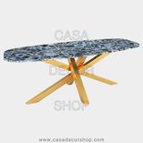 Blue Agate Dining Table