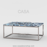 Blue Agate Coffee Table