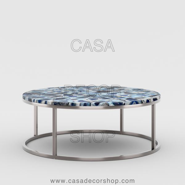 Blue Agate Coffee Table