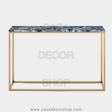 Blue Agate Console Table