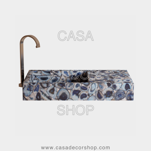 Agate Rectangular Wash Basin