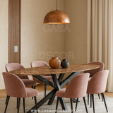 Petrified Wood Dining Table