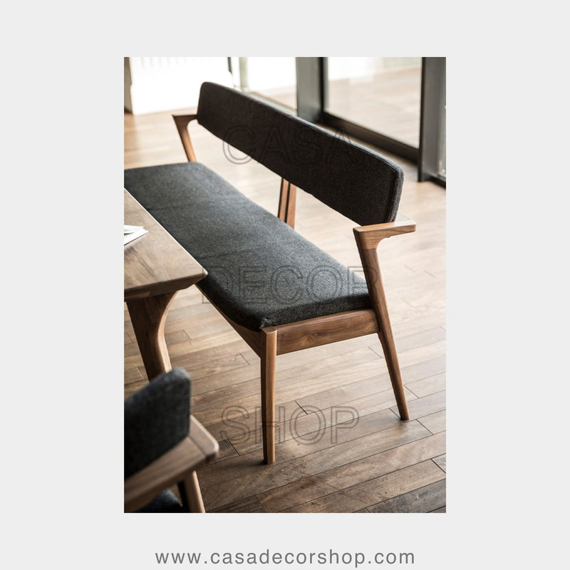 Contemporary Dining Bench