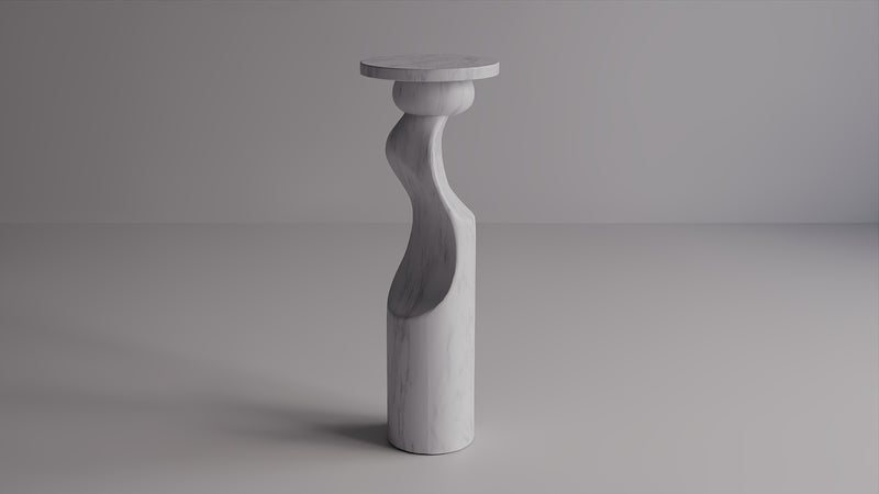 custom design pedestal bar table for luxury bars
