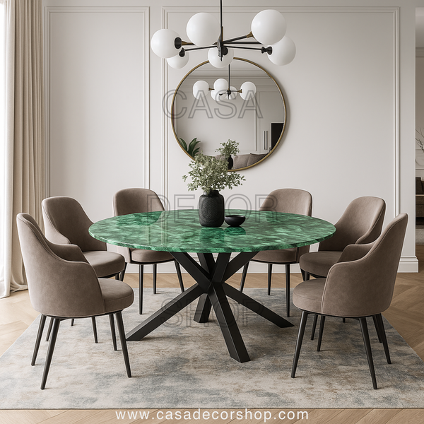 Green Aventurine Dining Table