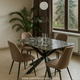 Grey Agate Dining Table