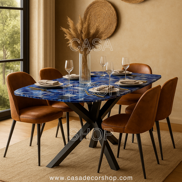 Lapis Lazuli Dining Table