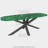 Malachite Dining Table