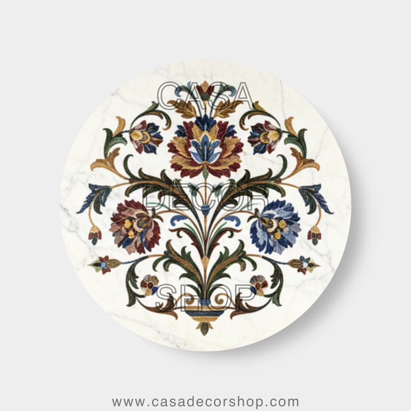 Royal Florenza Marble Inlay Tabletop