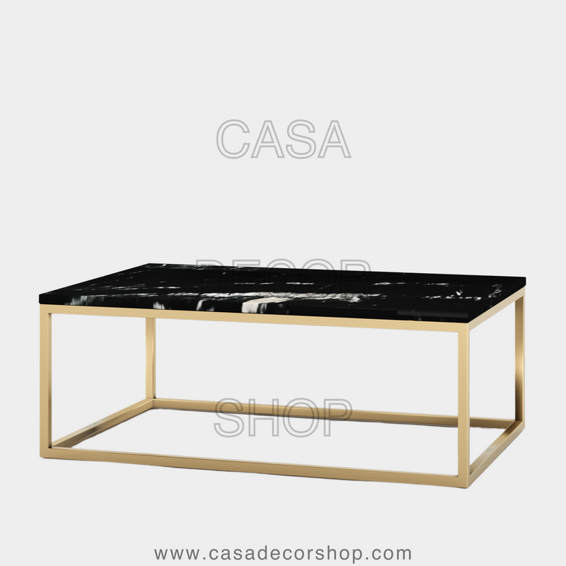 Black Marble Coffee Table