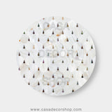 Scallop MOP Inlay Side Table