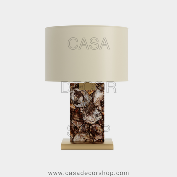 Petrified Wood Table Lamp