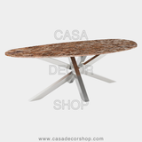 Petrified Wood Dining Table