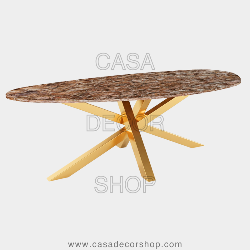 Petrified Wood Dining Table