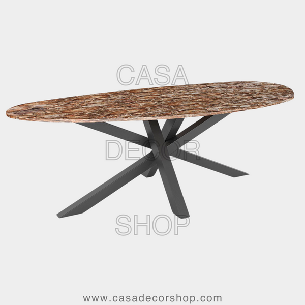 Petrified Wood Dining Table