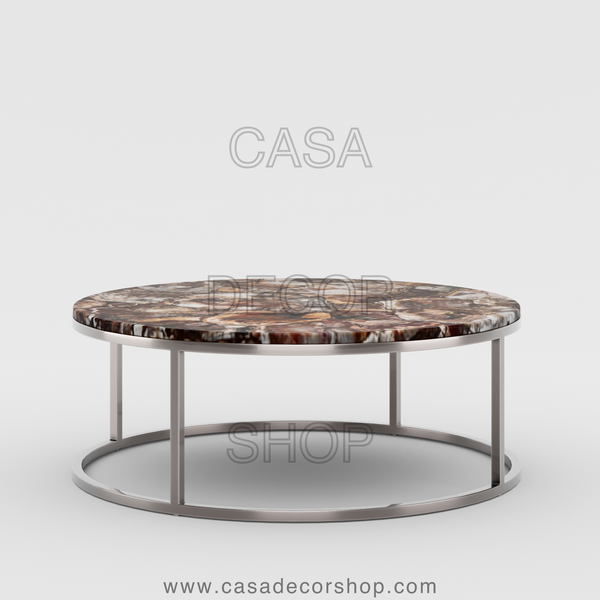 Petrified Wood Coffee Table