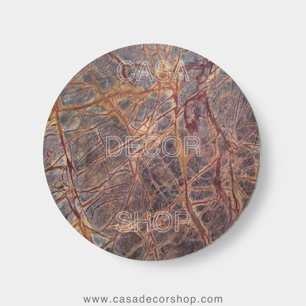 Brown Rainforest Marble Table Top