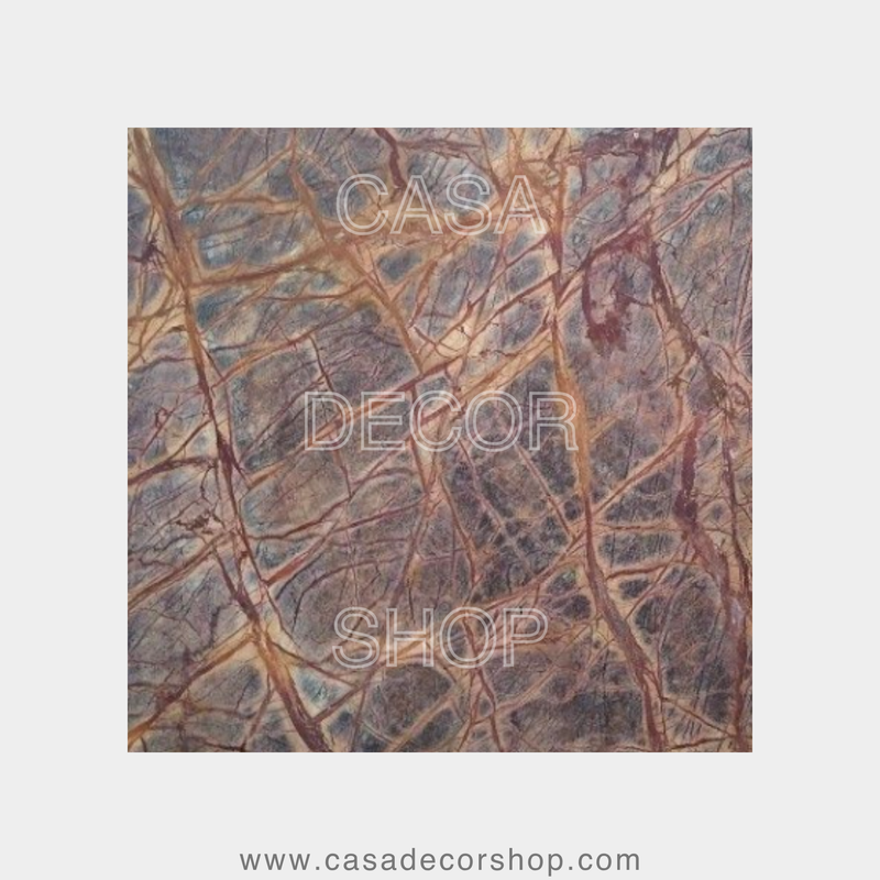 Brown Rainforest Marble Table Top