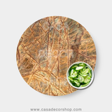 Golden Rainforest Marble Table Top