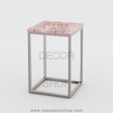 Rose Quartz Side Table