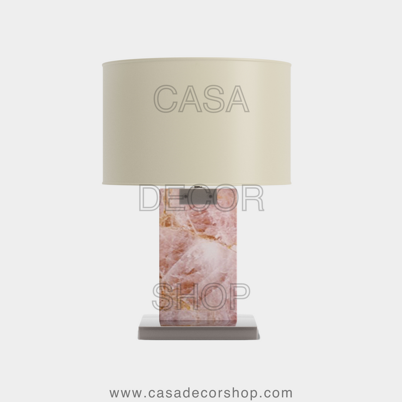 Rose Quartz Table Lamp