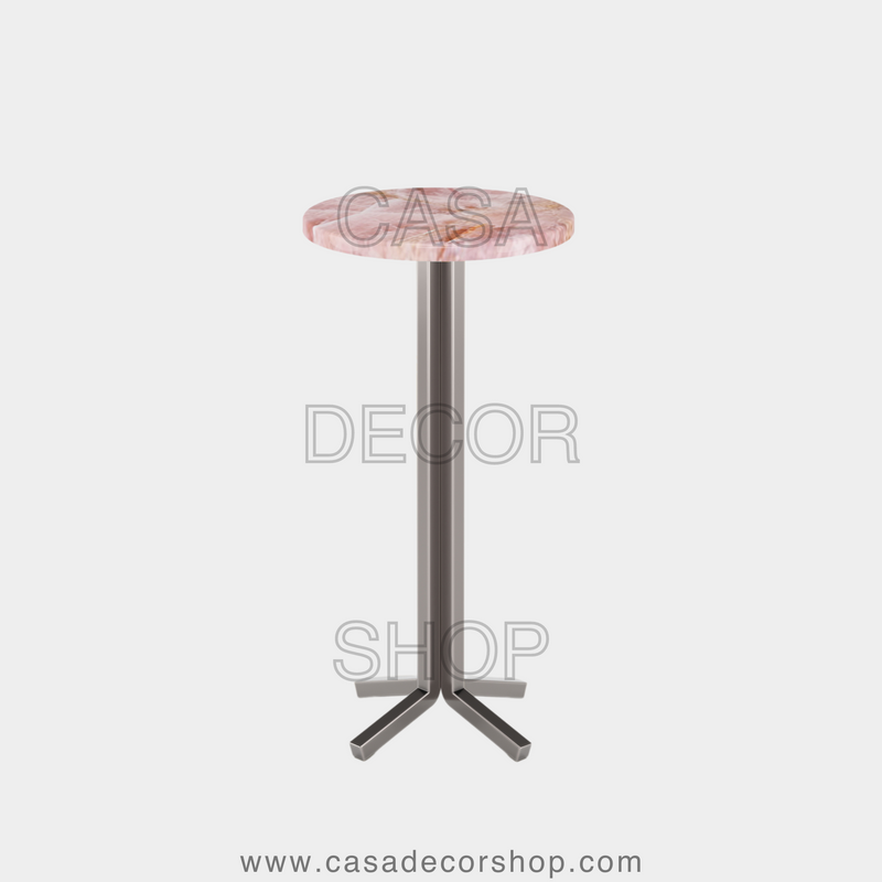 Rose Quartz Drink Table