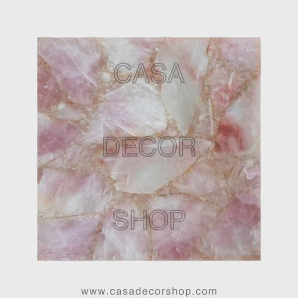 Rose Quartz Translucent Backlit Murals