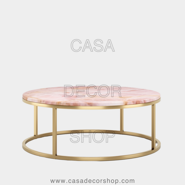 Rose Quartz Coffee Table