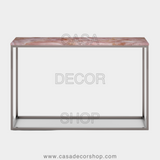 Rose Quartz Console Table