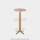 Rose Quartz Drink Table