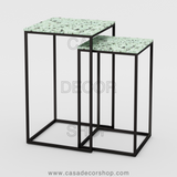 Terrazzo Nested Side Table