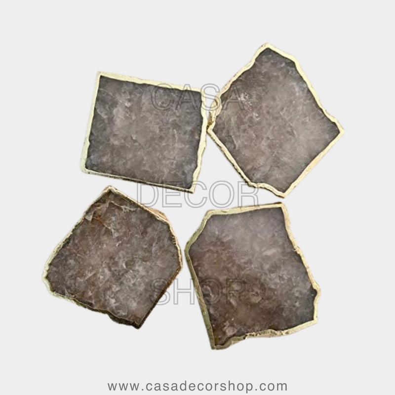 Set Of 4 Quartz Coaster