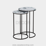 Terrazzo Nested Side Table