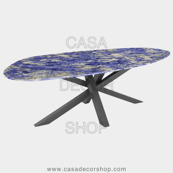 Sodalite Dining Table