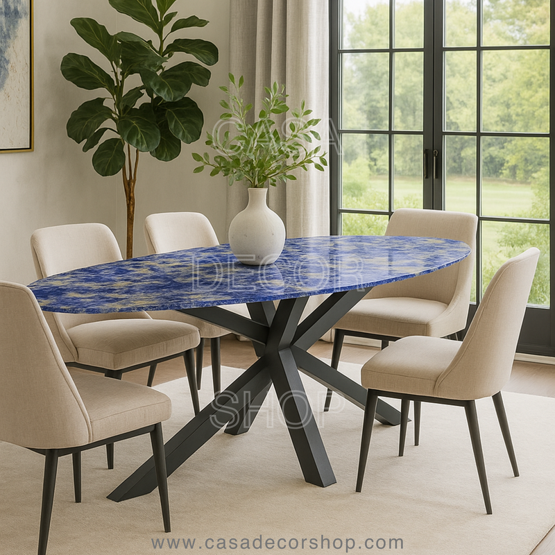 Sodalite Dining Table