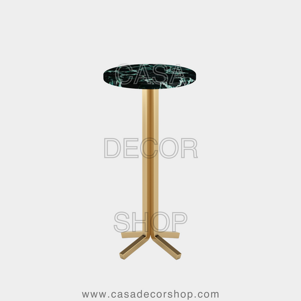 Green Marble Drink Table