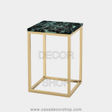 Green Marble Side Table