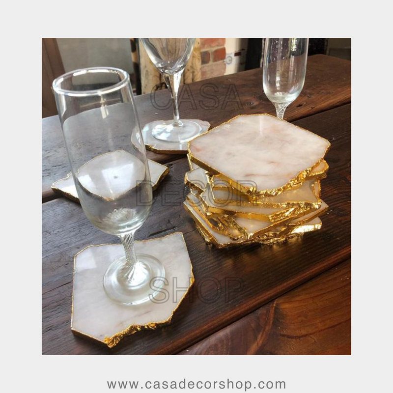 Set Of 4 Quartz Coaster