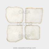 Set Of 4 Quartz Coaster