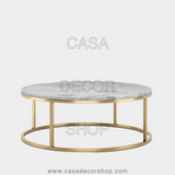 White Quartz Coffee Table